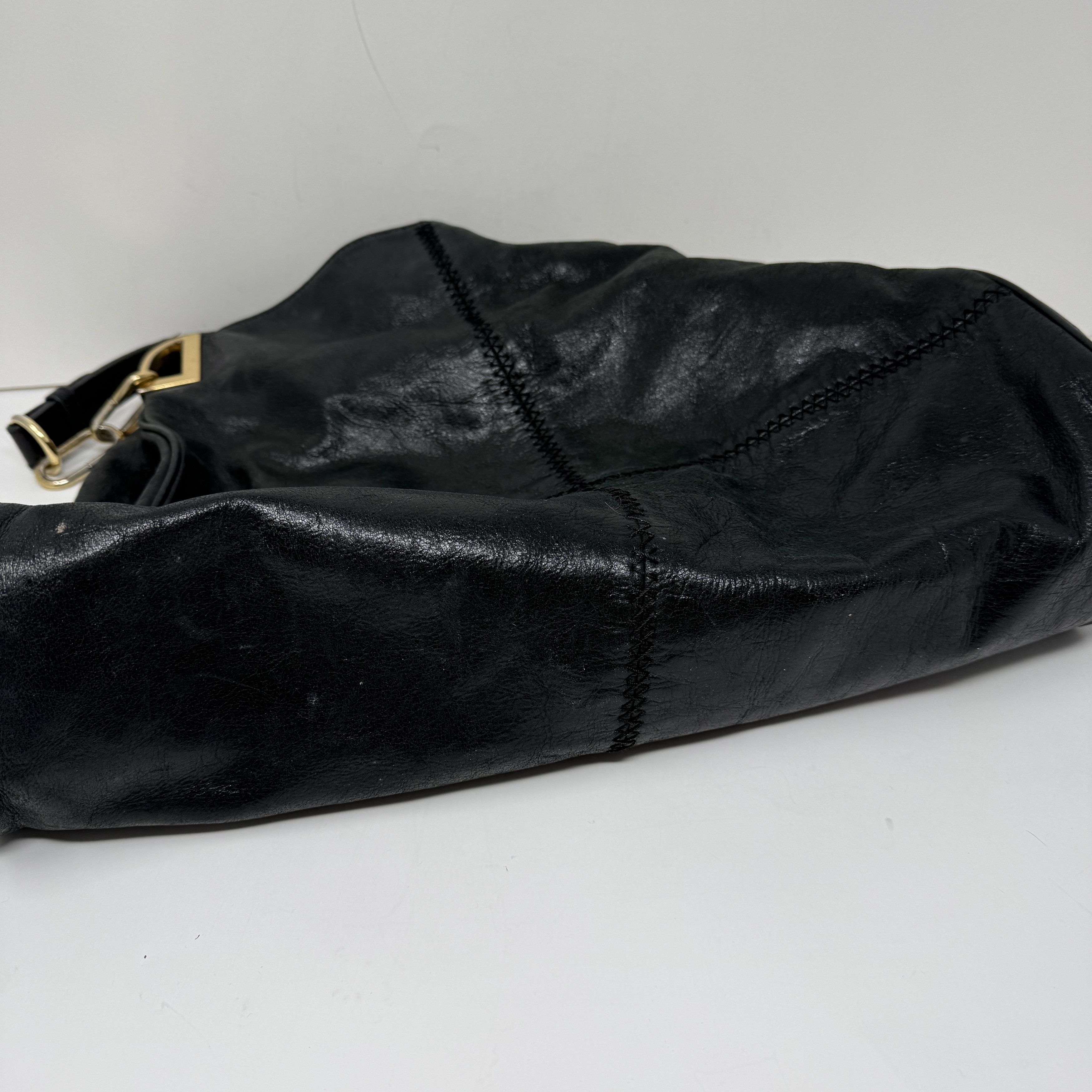 Badgley Mischka Badgley Mischka Gaia Genuine Leather Gold Size ONE SIZE - 8 Thumbnail