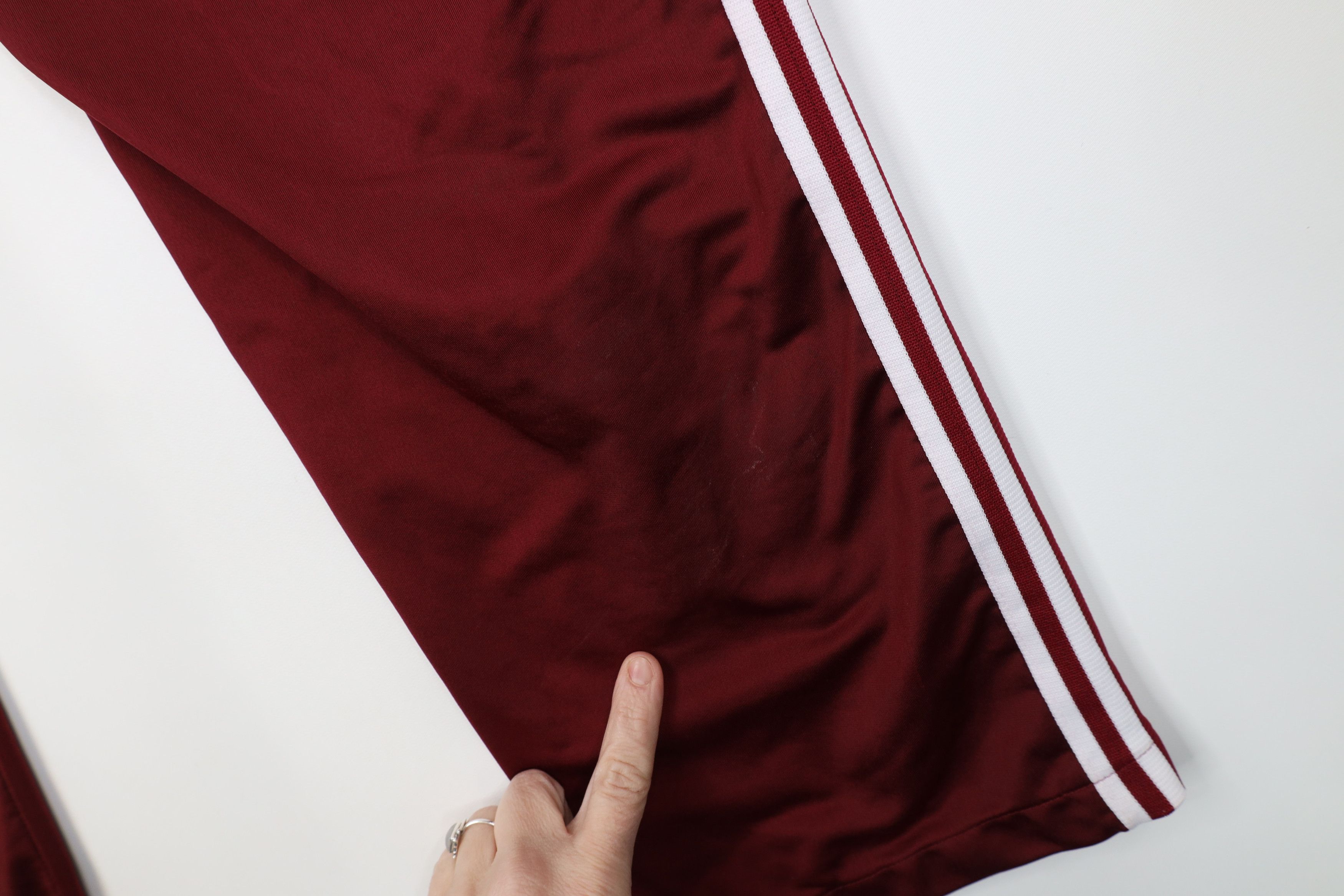 Vintage Vintage 90s Streetwear Flared Wide Leg Sweatpants Pants Red Size US 36 / EU 52 - 13 Thumbnail