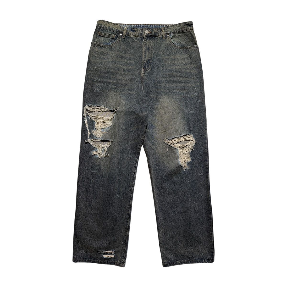 basketcase gallery Mud waah baggy distressed denim Size US 38 / EU 54 - 1 Thumbnail