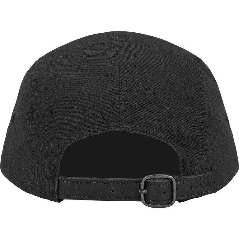 Supreme Supreme Washed Chino Twill Camp Cap 'Black' Size ONE SIZE - 2 Thumbnail