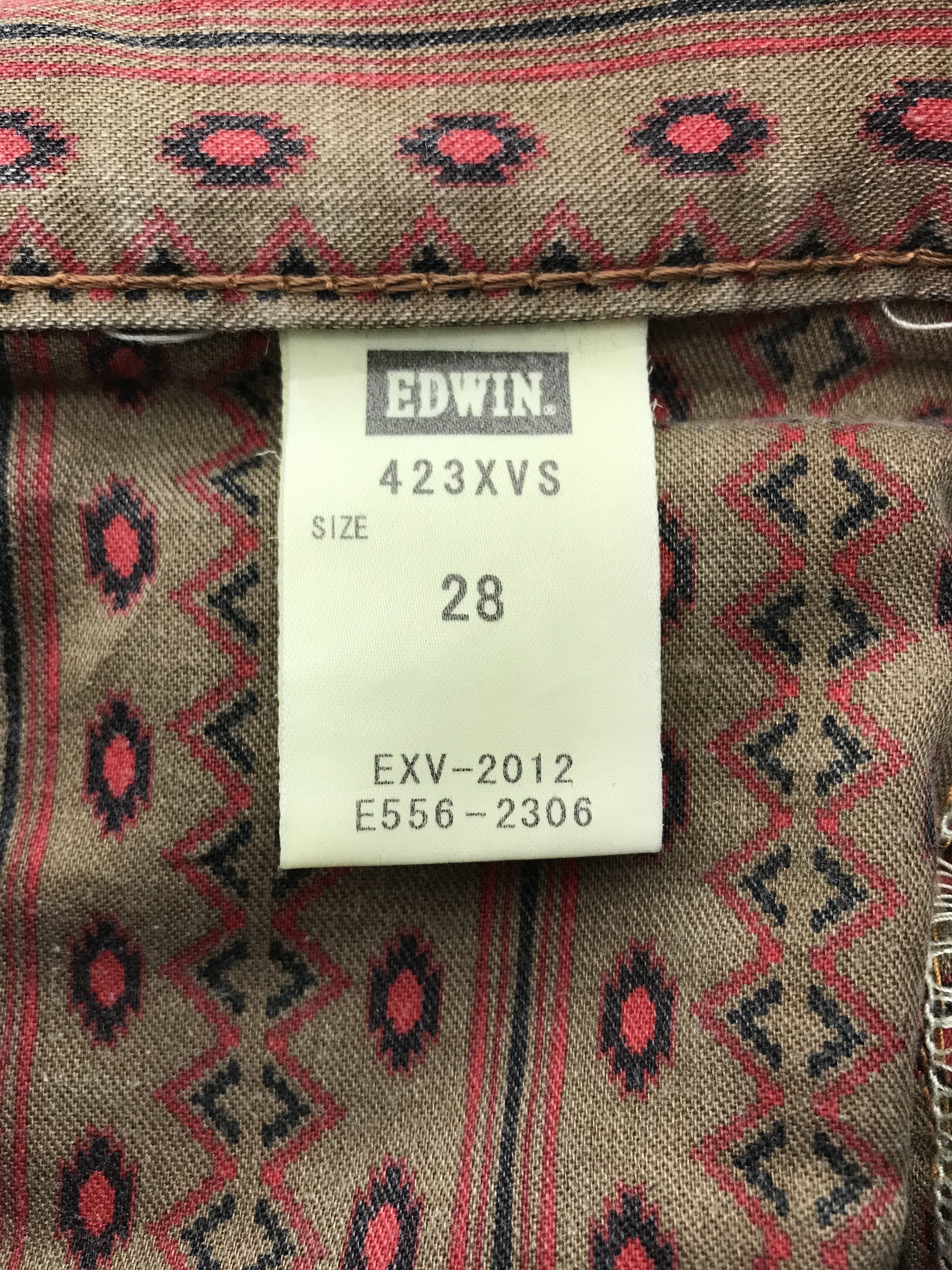 Edwin Vintage Edwin XV Faded Blue Jeans Size US 30 / EU 46 - 10 Thumbnail