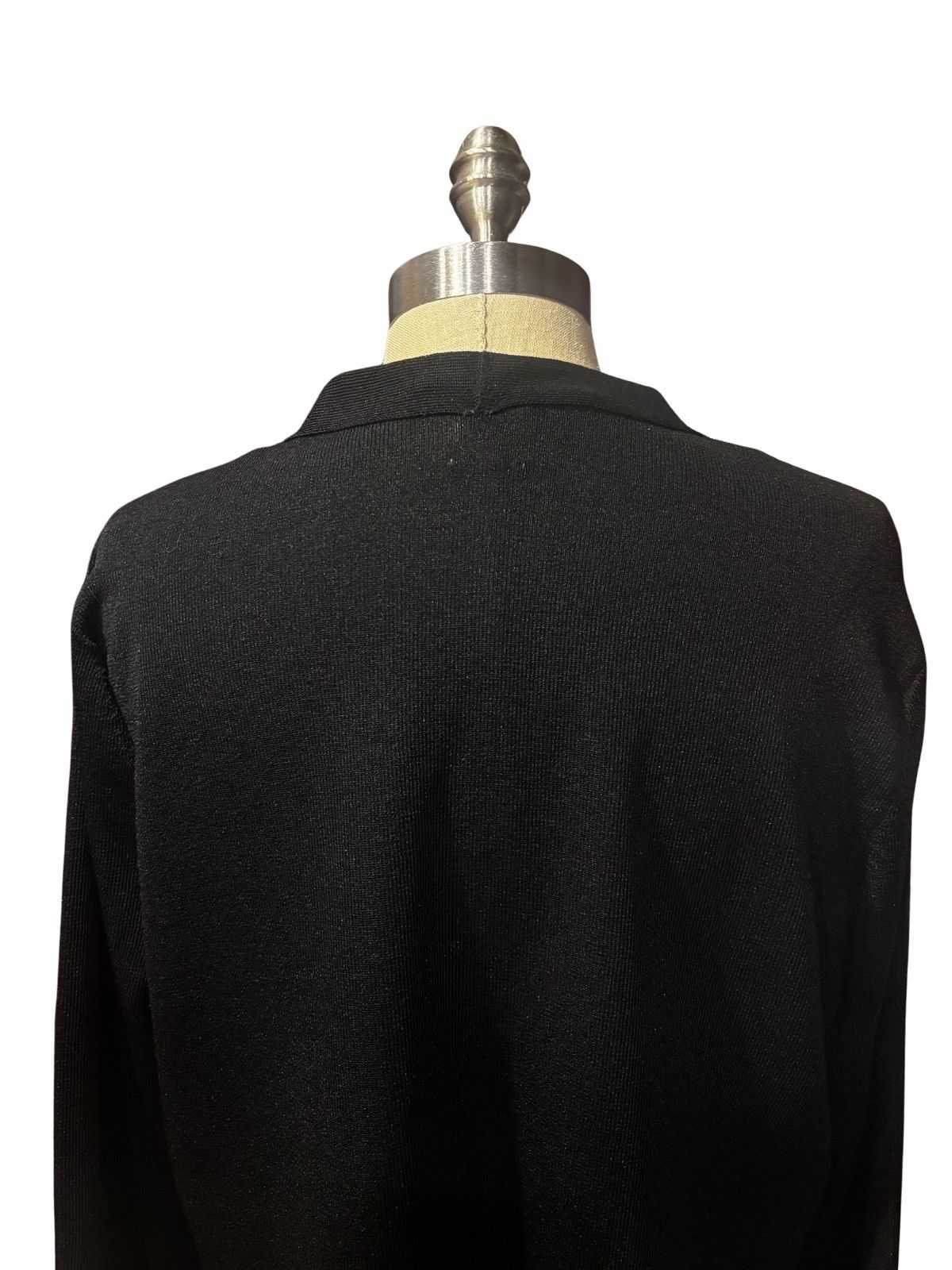Anne Klein Women’s black open Cardigan.wt1996 Size XL / US 12-14 / IT 48-50 - 6 Thumbnail