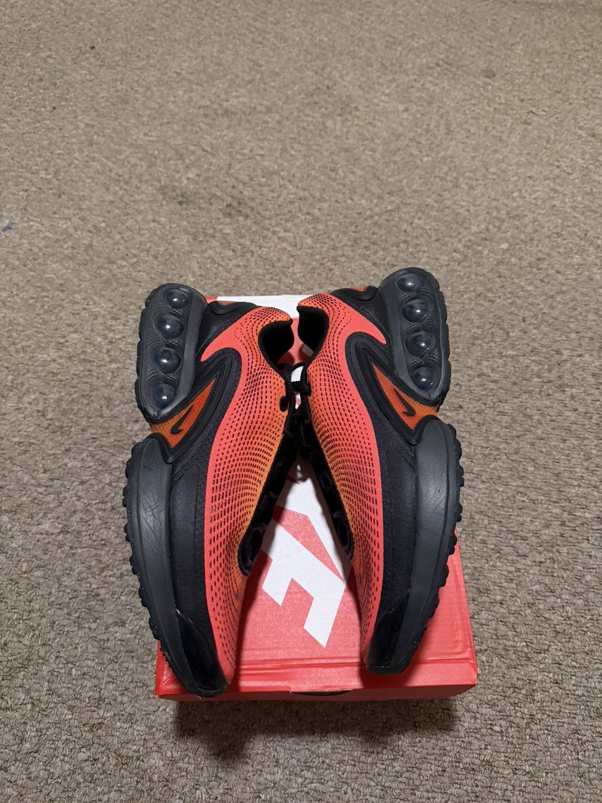 Nike Nike Air Max DN Total Orange Black Size US 10.5 / EU 43-44 - 4 Thumbnail
