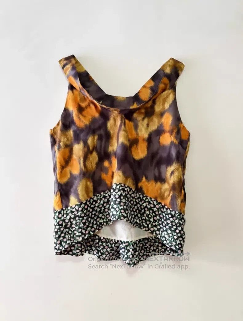 Dries Van Noten Dries Van Noten Silk Printed Tank Top Size M / US 6-8 / IT 42-44 - 1 Thumbnail