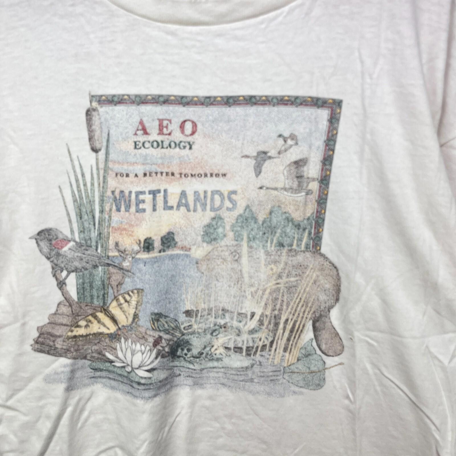 American Eagle Outfitters Vintage 90s American Eagle Nature Animal T-Shirt XL Size US XL / EU 56 / 4 - 3 Thumbnail