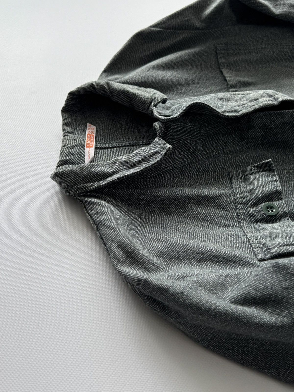 Vintage Vintage 1980s Swiss Work Denim Chore Jacket Size US L / EU 52-54 / 3 - 4 Thumbnail