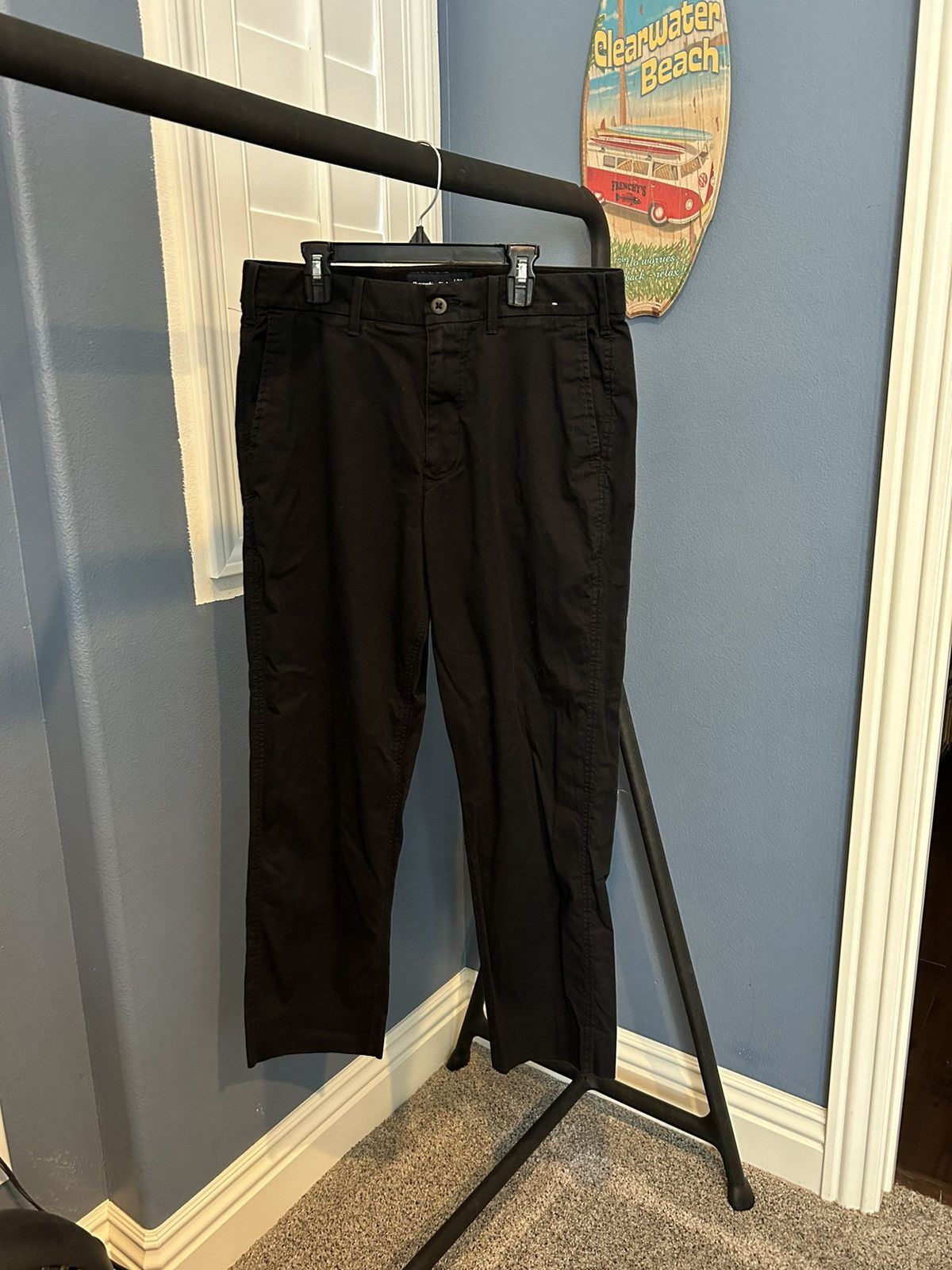 Abercrombie & Fitch Abercrombie & Fitch Loose Permacrease Pants - 31x30 Size US 31 - 1 Thumbnail