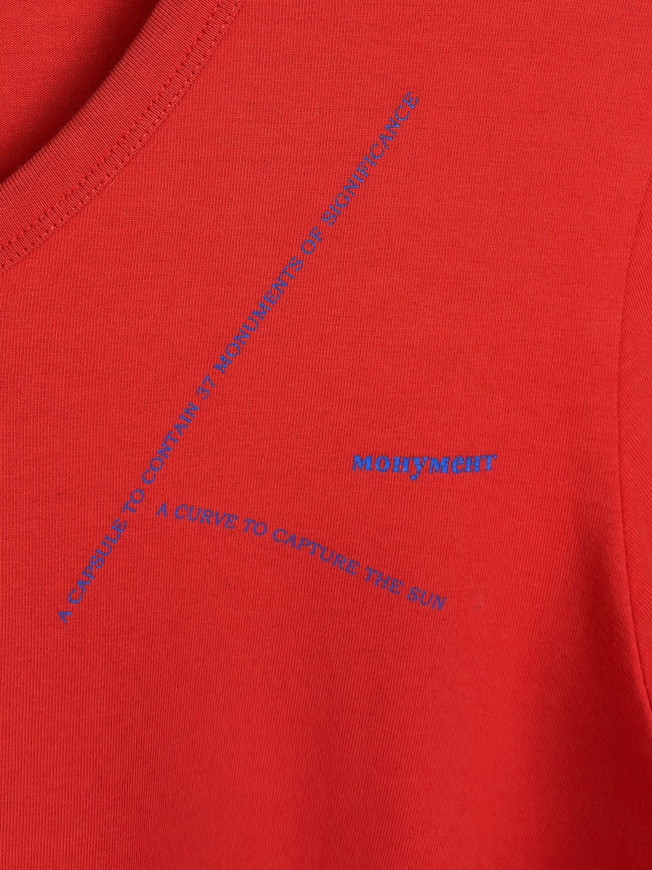 Raf Simons SS05 Raf Simons Mohymeht A Curve To Capture The Sun Tshirt Size US M / EU 48-50 / 2 - 3 Thumbnail