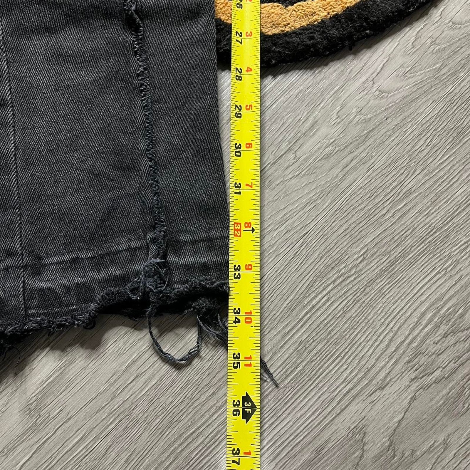 Val Kristopher Val Kristopher Eroded Repaired Distress Denim Jeans Size 34 Size US 34 / EU 50 - 6 Thumbnail