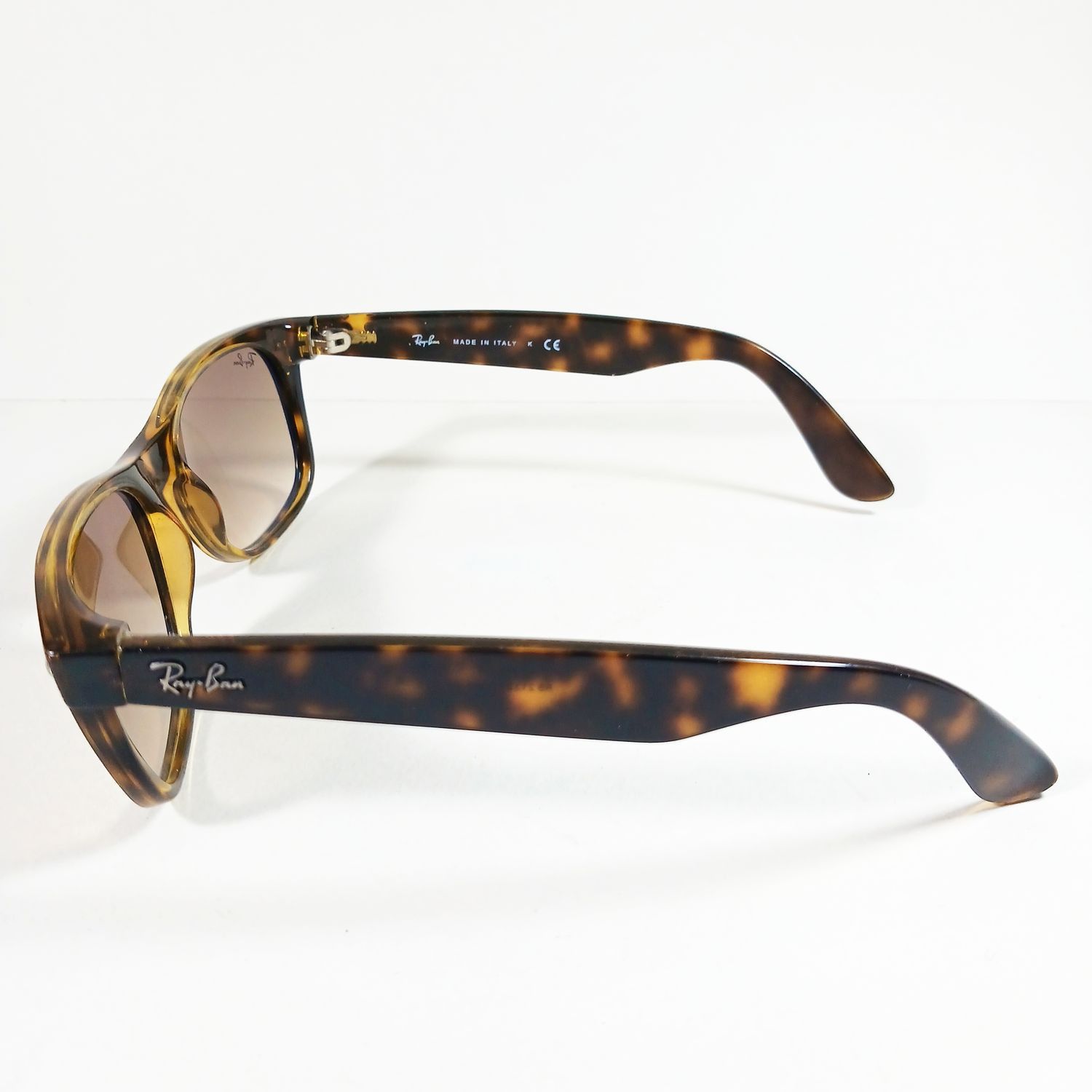 RayBan Ray Ban RB2132 Tortoise New Wayfarer Gradient Sunglasses Size ONE SIZE - 7 Thumbnail