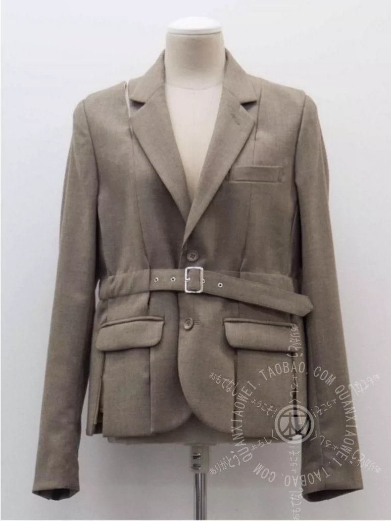 Comme des Garcons Comme Des Garcons Buckle split blazer Size S / US 4 / IT 40 - 2 Thumbnail