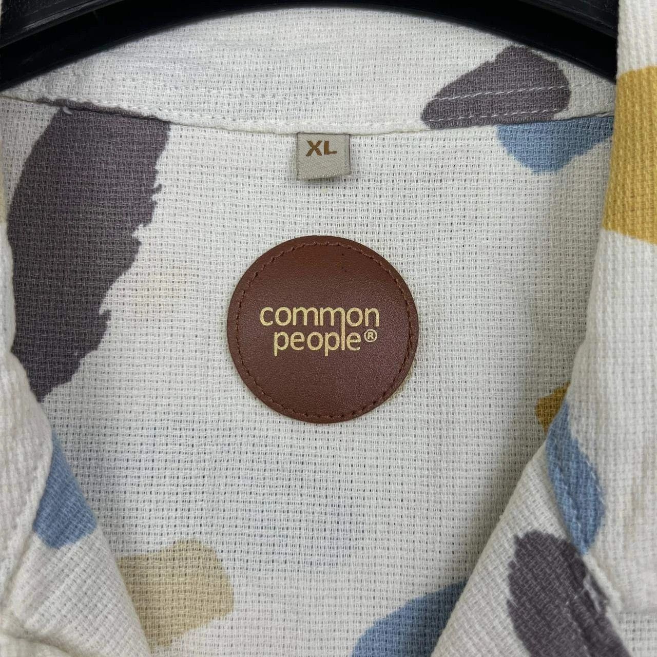 Common People Common People Button Up Shirt Men Collared Cotton XL Size US XL / EU 56 / 4 - 6 Thumbnail