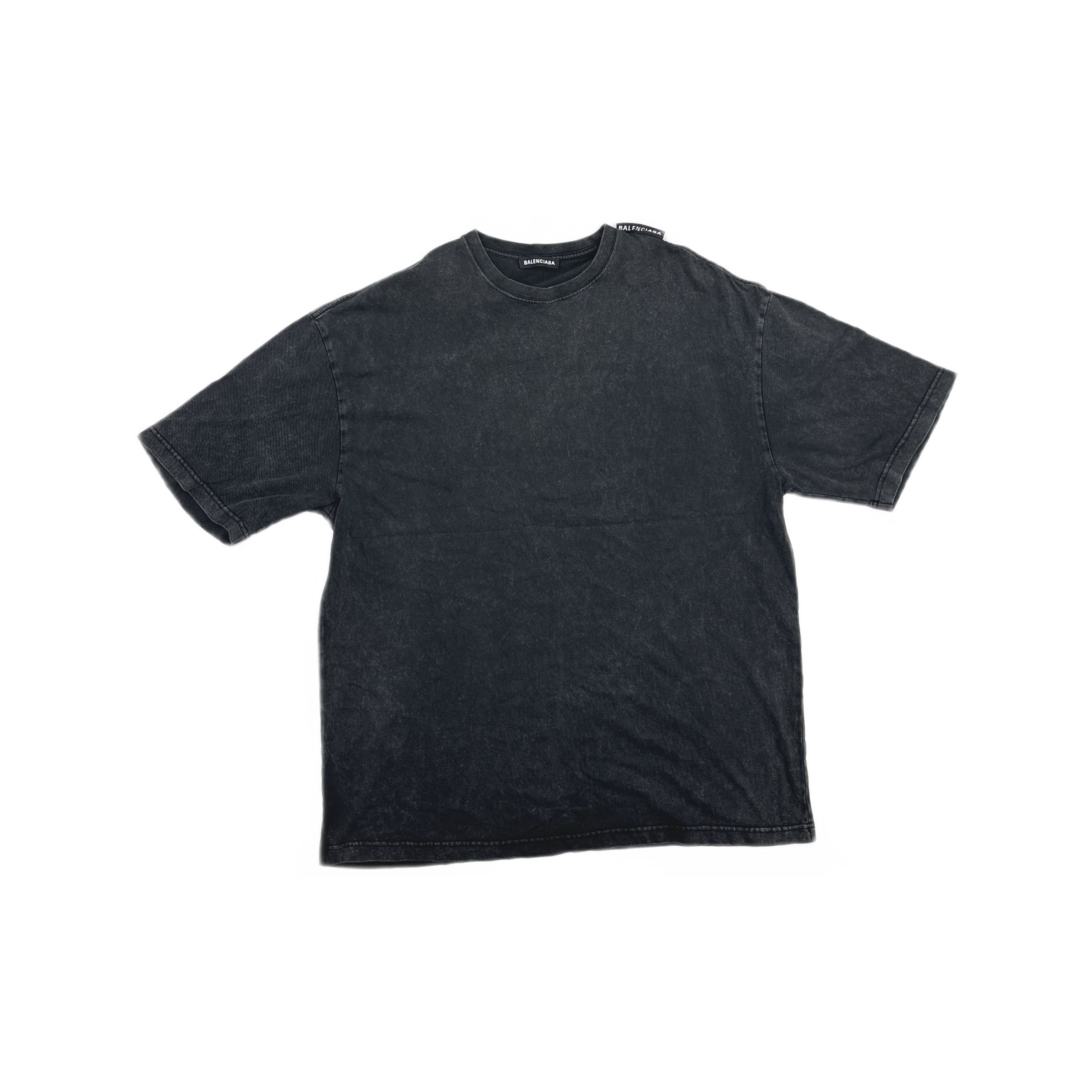 Balenciaga Balenciaga Logo Collar T-Shirt Size M Size US M / EU 48-50 / 2 - 1 Thumbnail