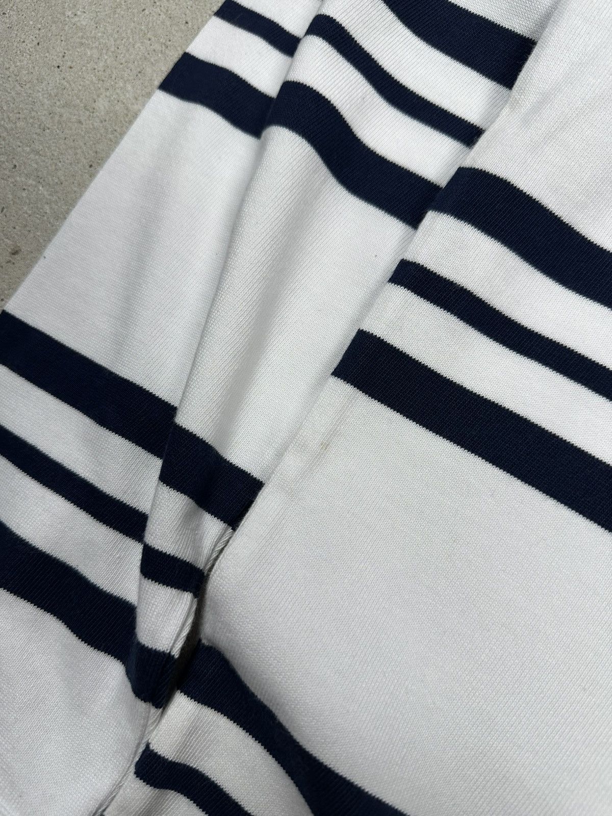 BMW BMW Yachting Sport Racing Striped Rugby Polo Long Sleeve Tee Size US S / EU 44-46 / 1 - 9 Thumbnail