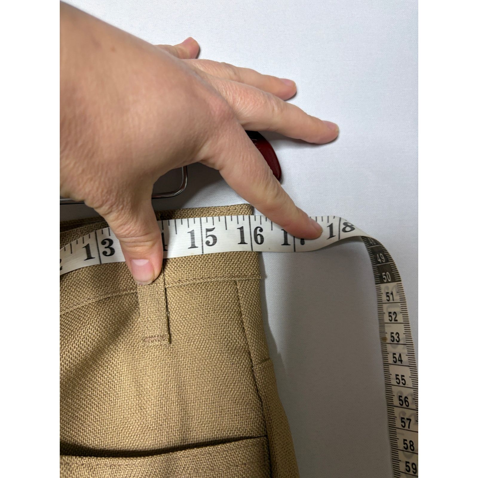 Levi's Vintage 70s Levi’s Sta-Prest khaki Dress Retro Pants 32x30 Size US 32 / EU 48 - 7 Thumbnail