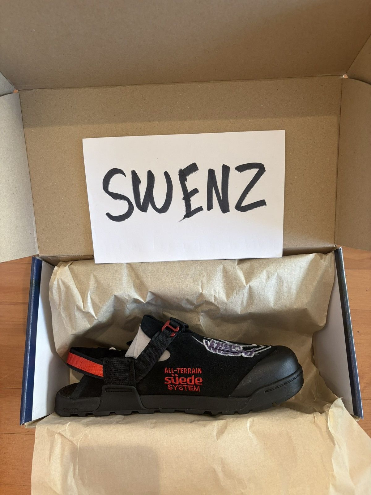 The Madbury Club High Wizard Stone Mountain Clog Suede Black Size US 12 / EU 45 - 2 Thumbnail