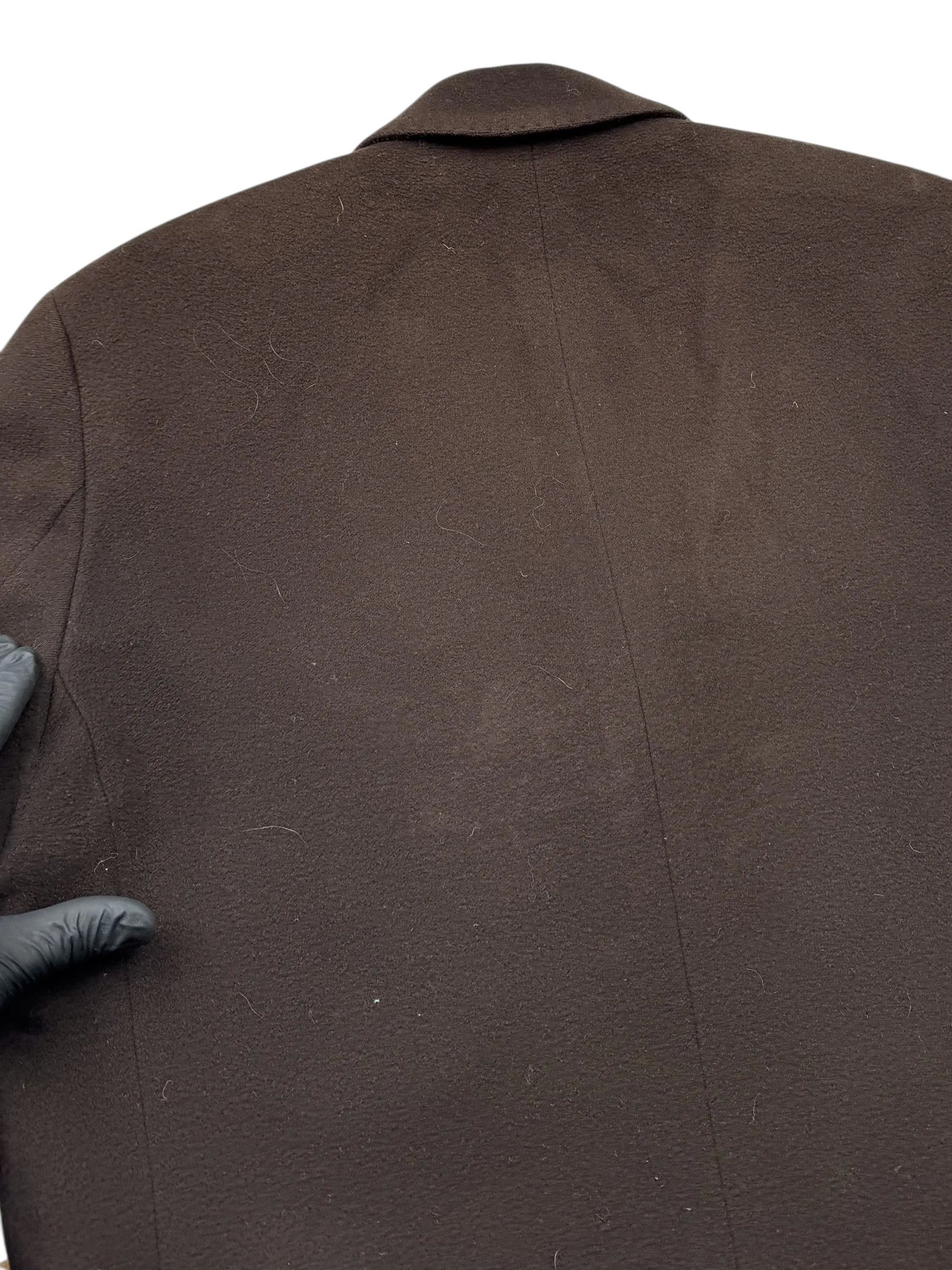 Hugo Boss Hugo Boss Vintage Distressed Wool Coat(V38) Size US S / EU 44-46 / 1 - 16 Thumbnail