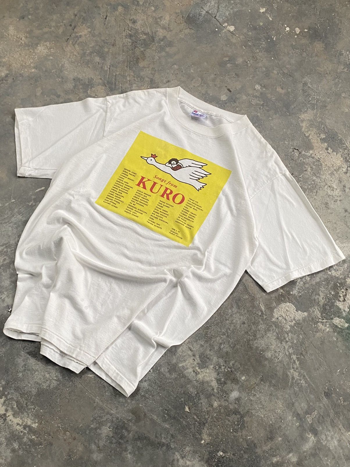 Vintage Vintage 90’s Japanese Indie Theatre Tee – Setagaya Songs Size US L / EU 52-54 / 3 - 2 Thumbnail