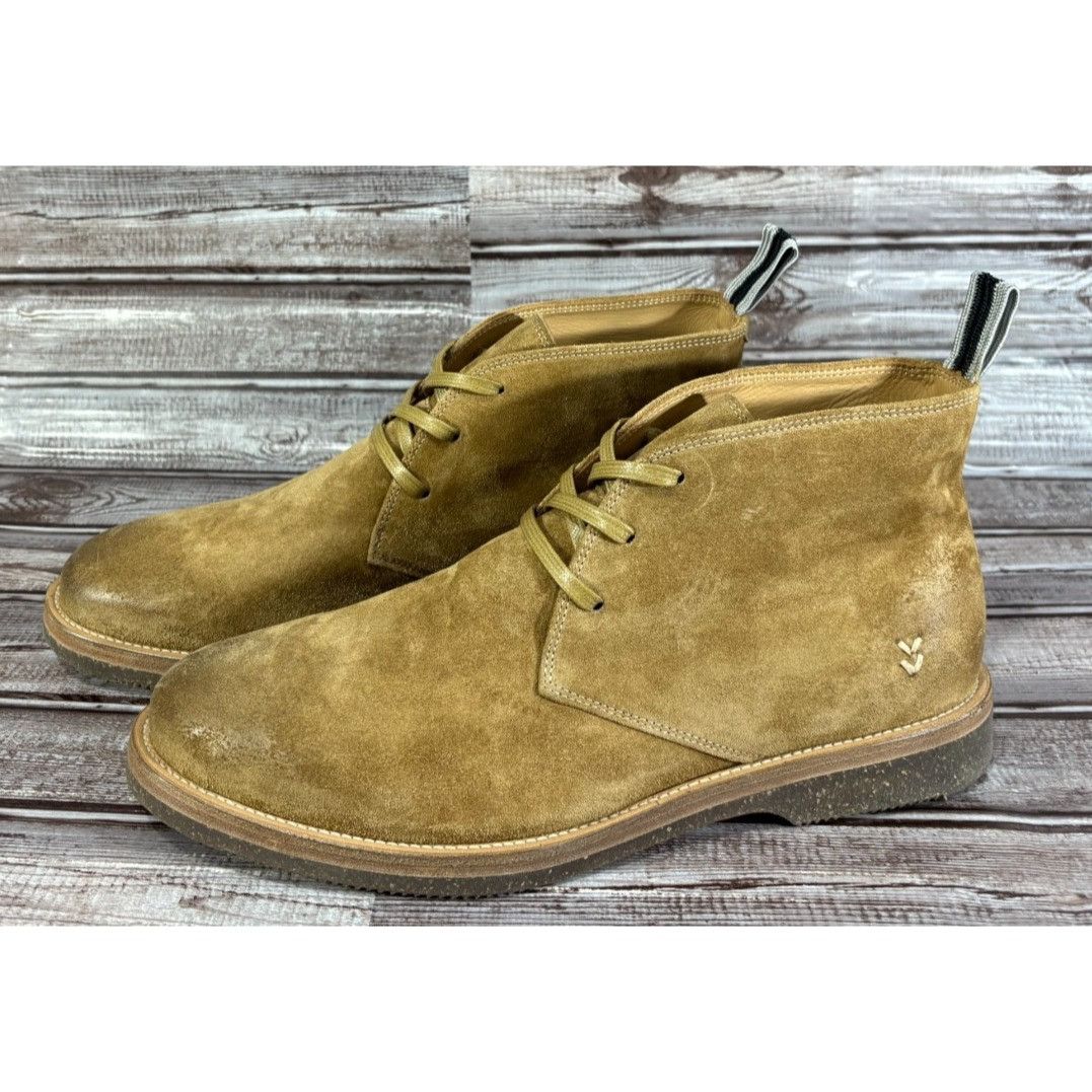 John Varvatos John Varvatos collection Varick Suede Leather Chukka Shoes S Size US 11 / EU 44 - 1 Thumbnail