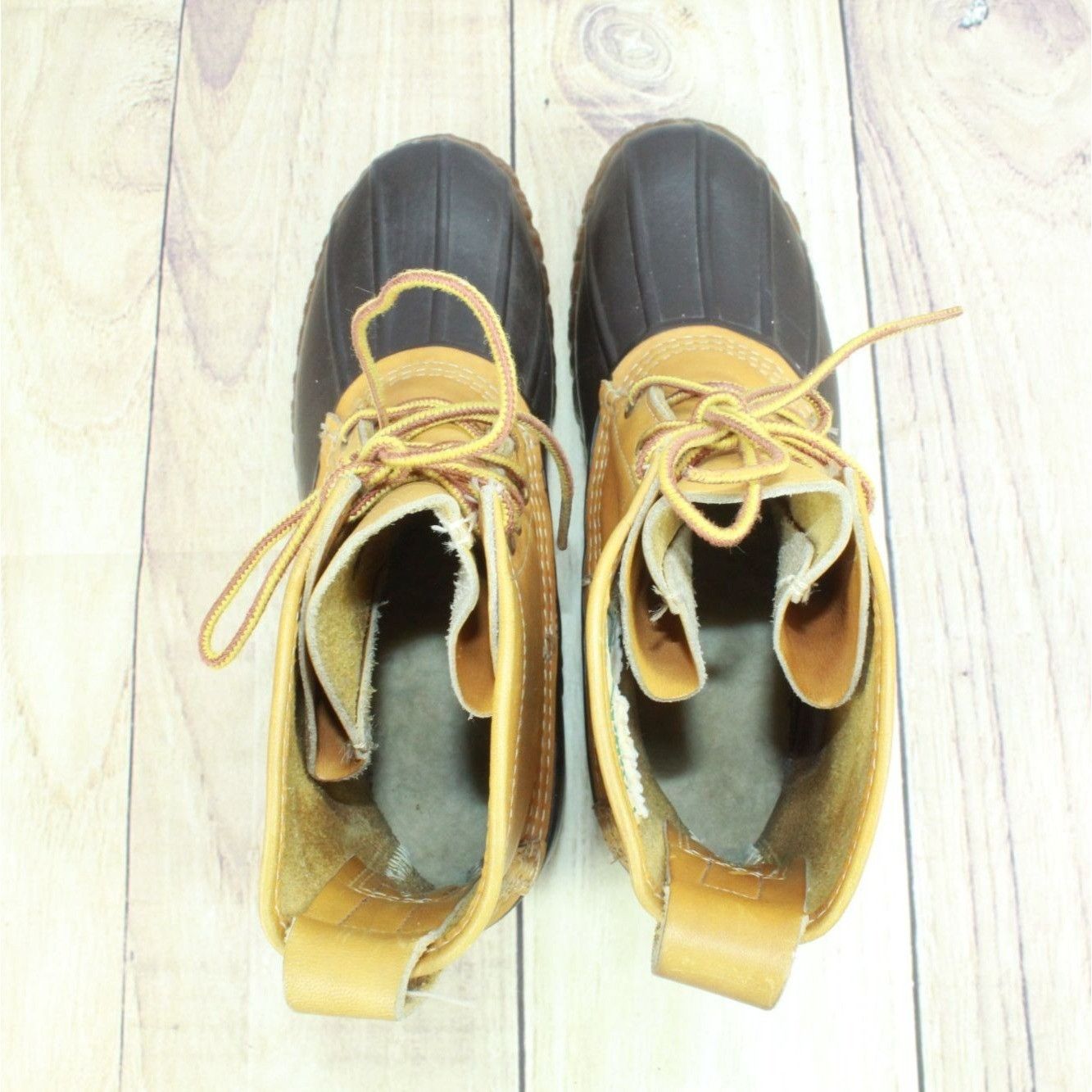L.L. Bean Vintage LL Bean Women's Unlined Maine Hunting Shoe Duck Boot Size US 8 / IT 38 - 6 Thumbnail