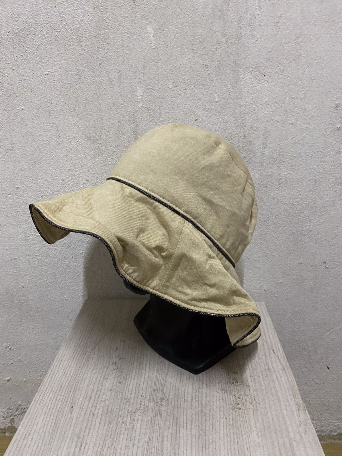 Vintage Carlo Valentino Plain Bucket Hat Size ONE SIZE - 3 Thumbnail