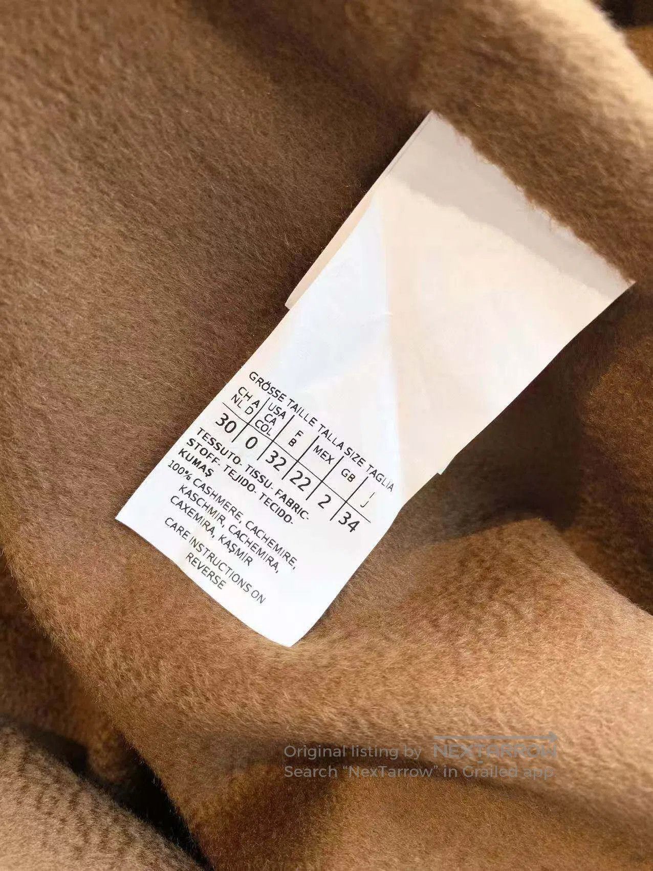 Max Mara Max Mara Size 32 Labbro cashmere coat| Size XXS / US 00 / IT 34 - 5 Thumbnail
