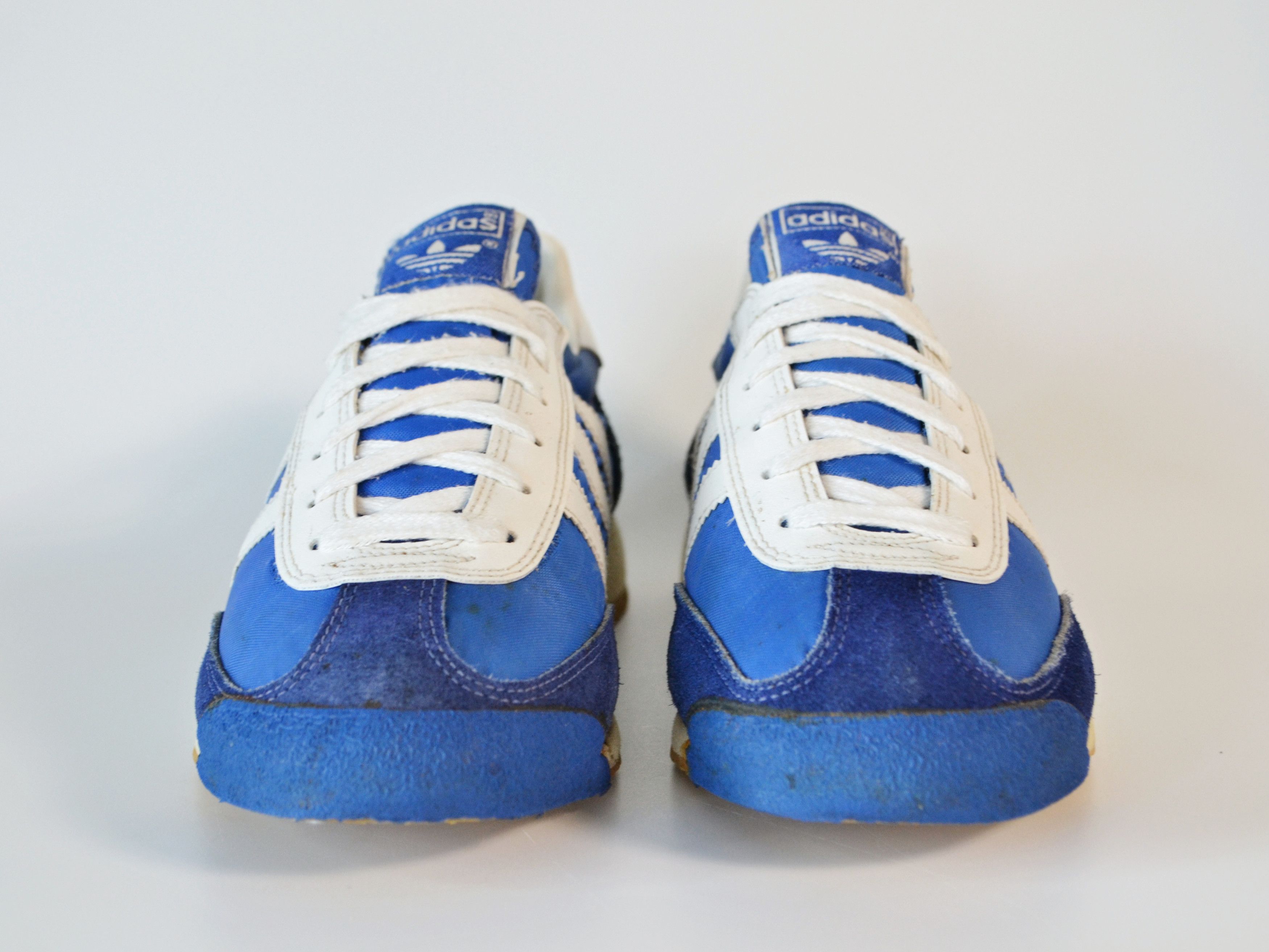 Adidas Vintage 70s 80s Adidas Dragon Taiwan Blue Navy EU36 Size US 6 / IT 36 - 7 Thumbnail