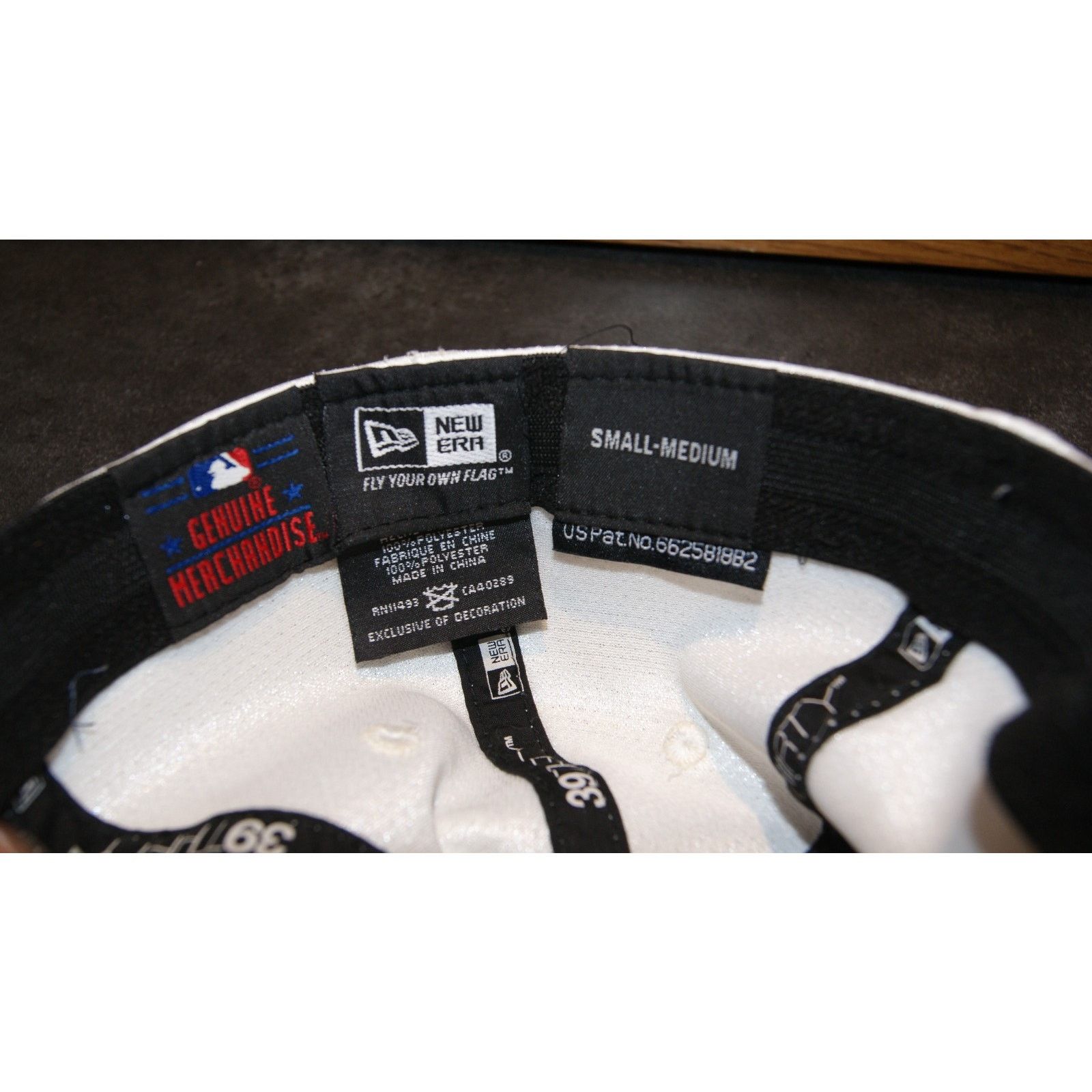 New Era VTG Y2K Chicago Cubs New Era S/M Fitted Hat Cap White Blue Size ONE SIZE - 6 Thumbnail