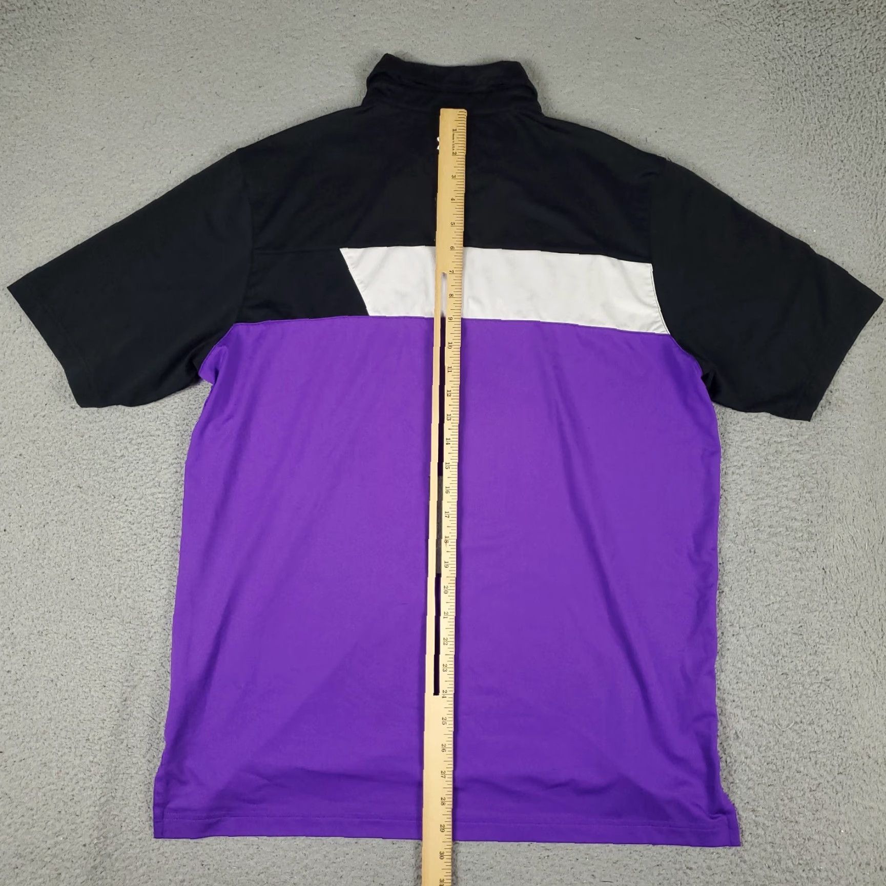Under Armour Under Armour Polo Shirt Mens Large Purple Golf Casual Short Sleeve Size US L / EU 52-54 / 3 - 4 Thumbnail