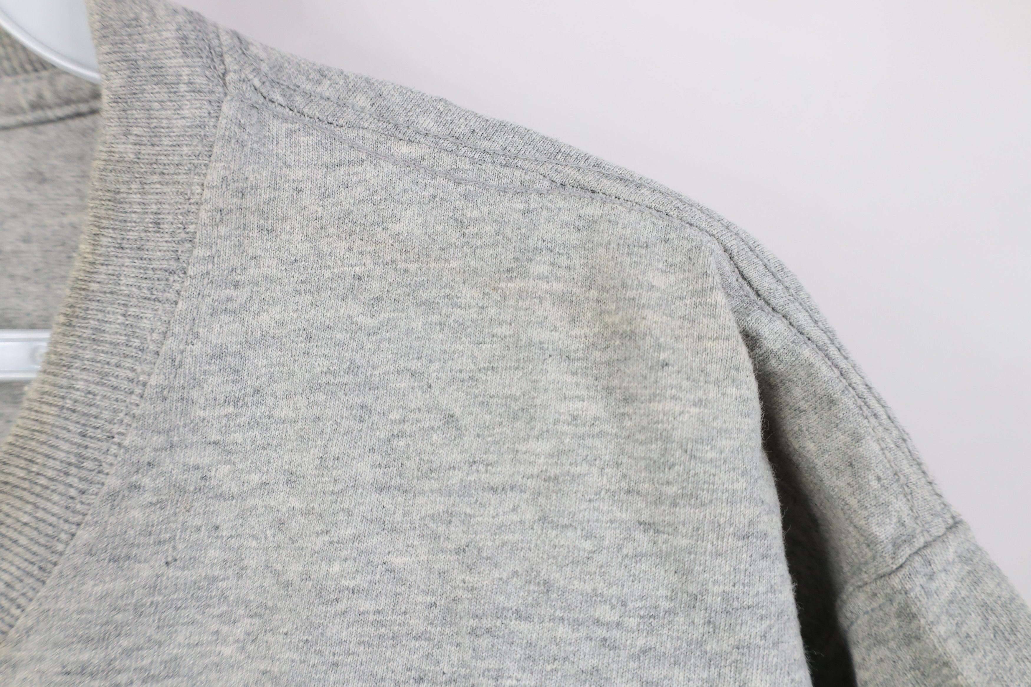 Vintage Vintage 90s Y2K Sorority Short Sleeve T-Shirt Heather Gray Size L / US 10 / IT 46 - 6 Thumbnail