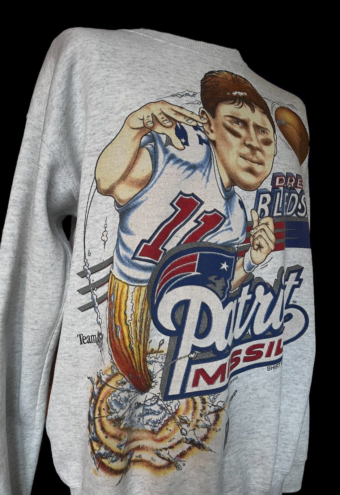 NFL New England Patriots 1995 Drew Bledsoe shirt Xplosion L Size US L / EU 52-54 / 3 - 2 Thumbnail