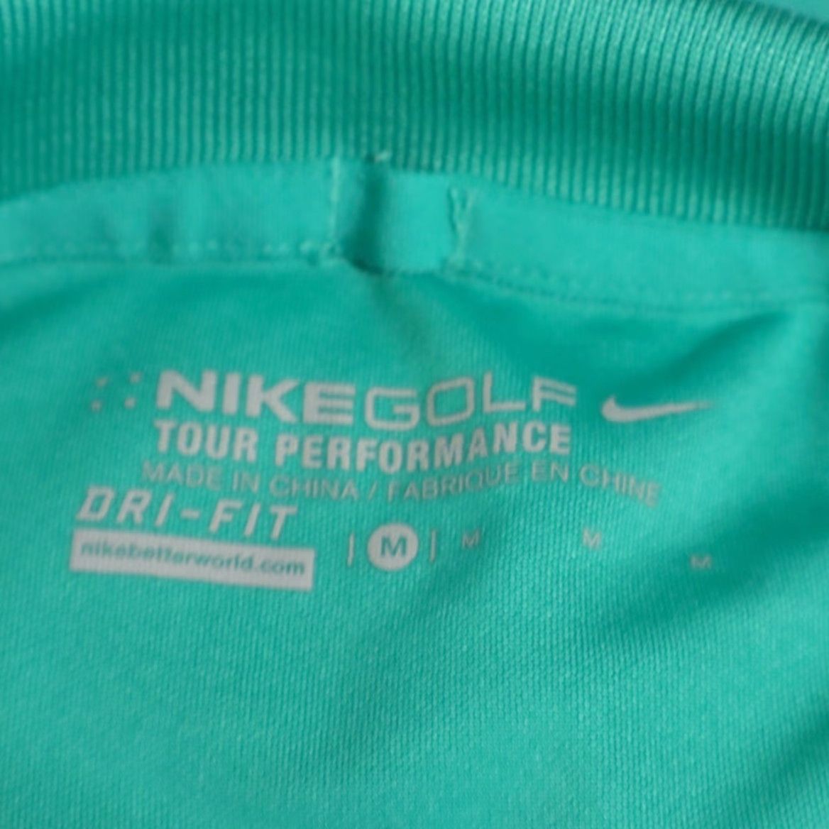 Nike Nike The Players TPC Sawgrass Polyester Polo Shirt Teal M Mens Shirt Polo Size US M / EU 48-50 / 2 - 8 Thumbnail