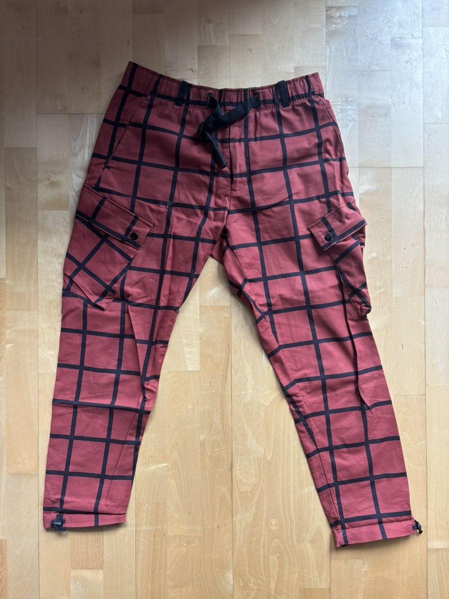 Nike × Patta Nike x Patta Mars Stone Grid Cargo Pants Size US 33 - 1 Thumbnail