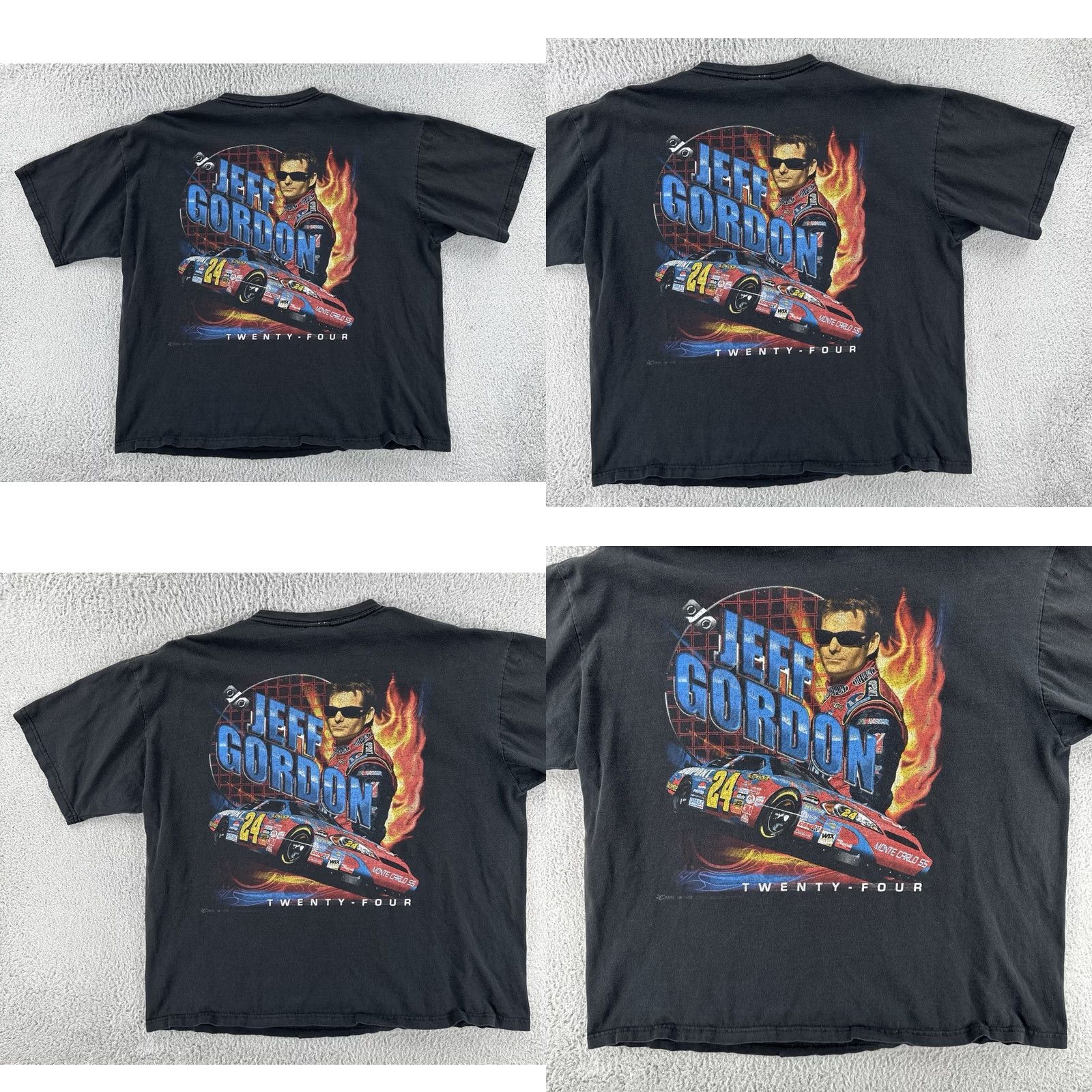 Vintage VINTAGE Chase Authentic Adults XL Black Shirt NASCAR Jeff Gordon Tee Size US XL / EU 56 / 4 - 10 Thumbnail