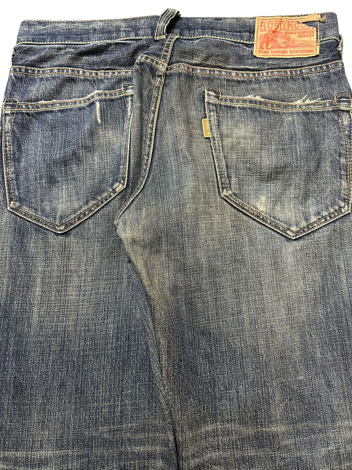 Japanese Brand Vintage Japanese Brand Blue Faded Wash Style Loose Jeans Size US 32 / EU 48 - 6 Thumbnail