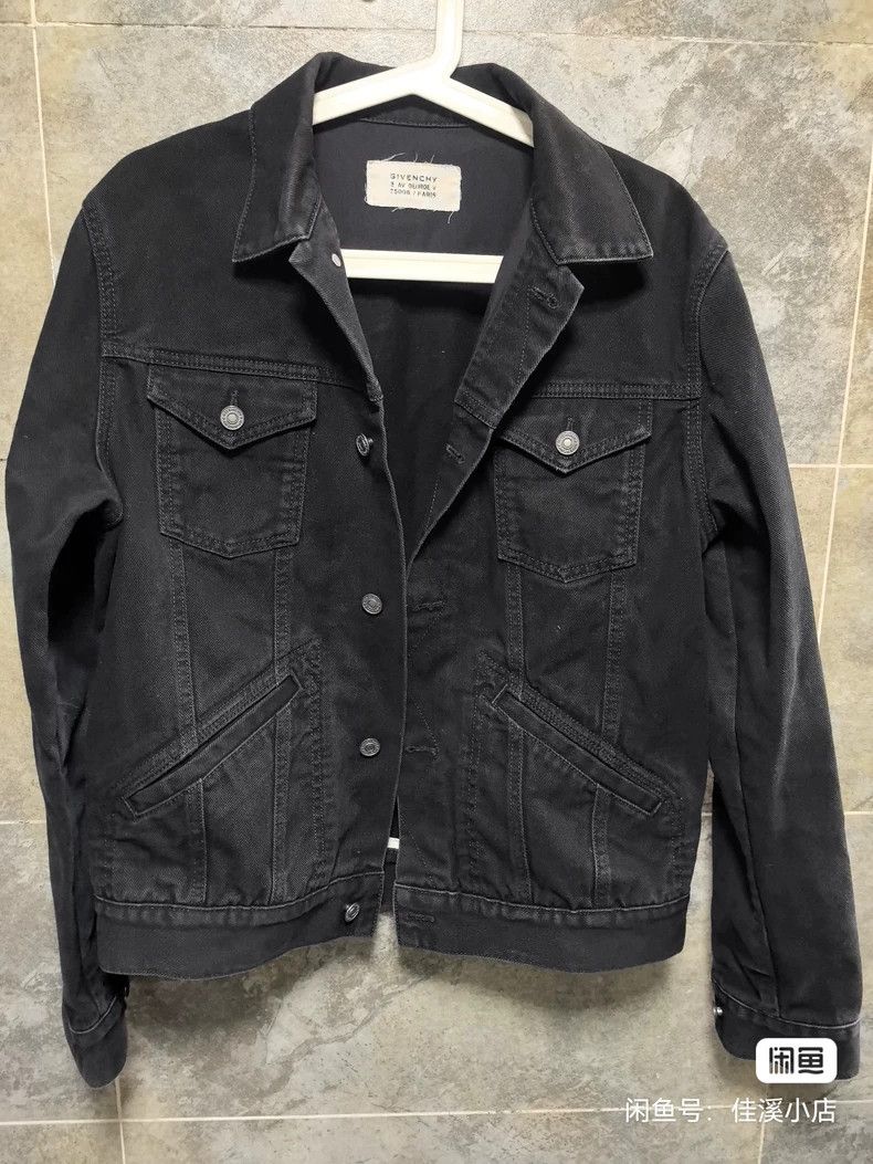 Givenchy Givenchy Men's Denim Jacket, Size L, Chest 52-53 Size US L / EU 52-54 / 3 - 2 Thumbnail