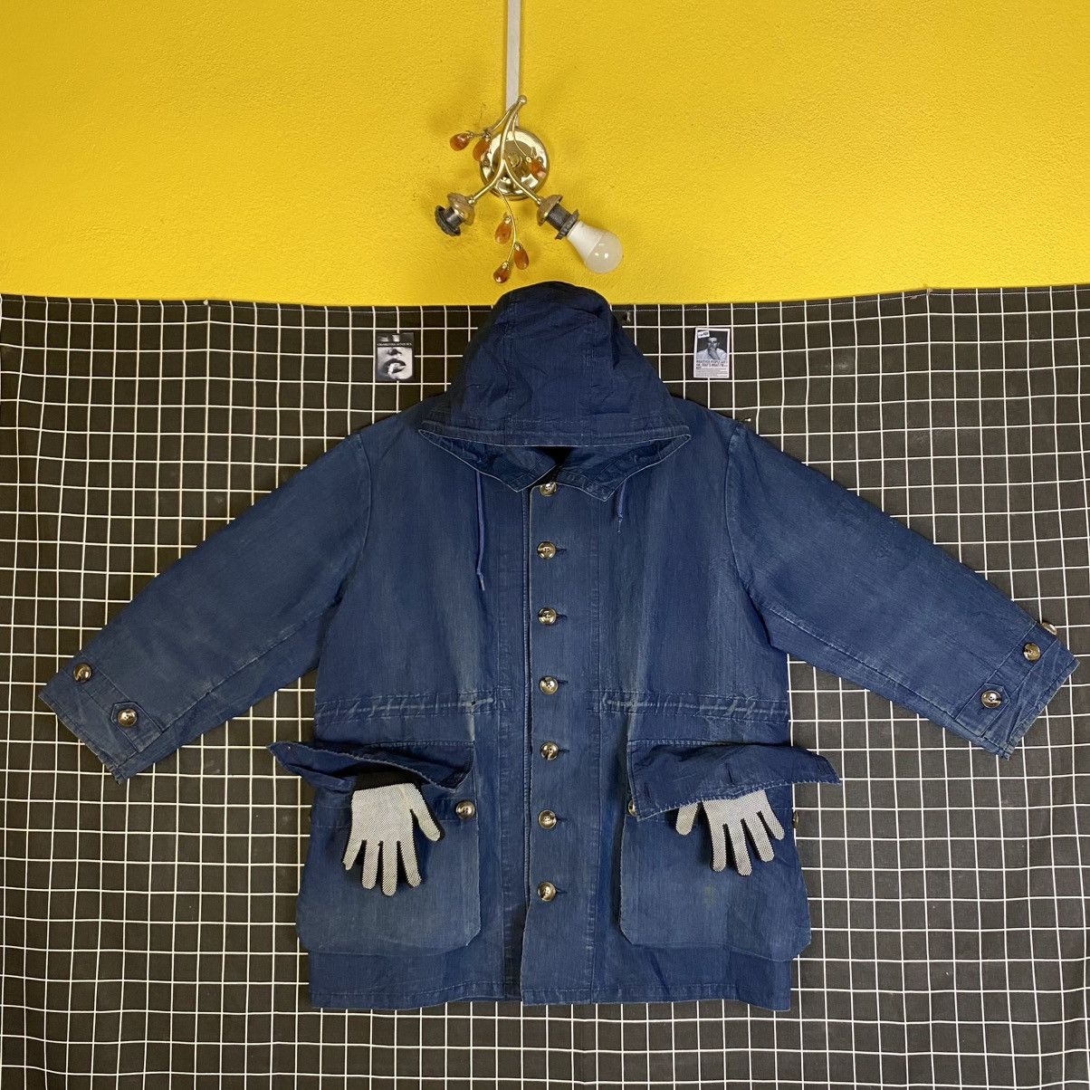 Johnbull VINTAGE JOHNBULL BUTTON UP HOODED OVERSIZED DENIM JACKET Size US M / EU 48-50 / 2 - 2 Thumbnail