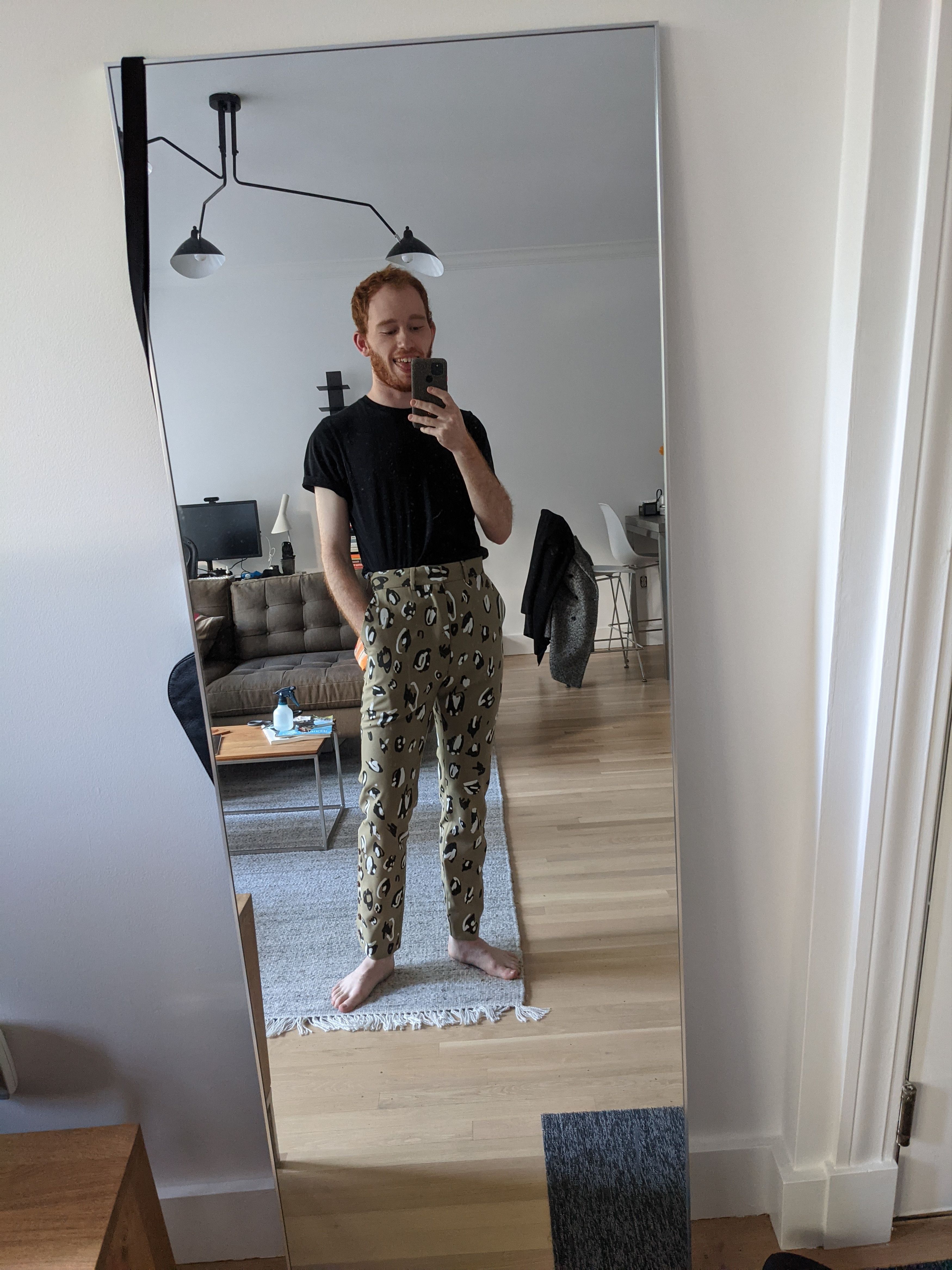 Charles Jeffrey LOVERBOY LOVERBOY Teddy Straight-Leg Trousers Size US 28 / EU 44 - 9 Thumbnail