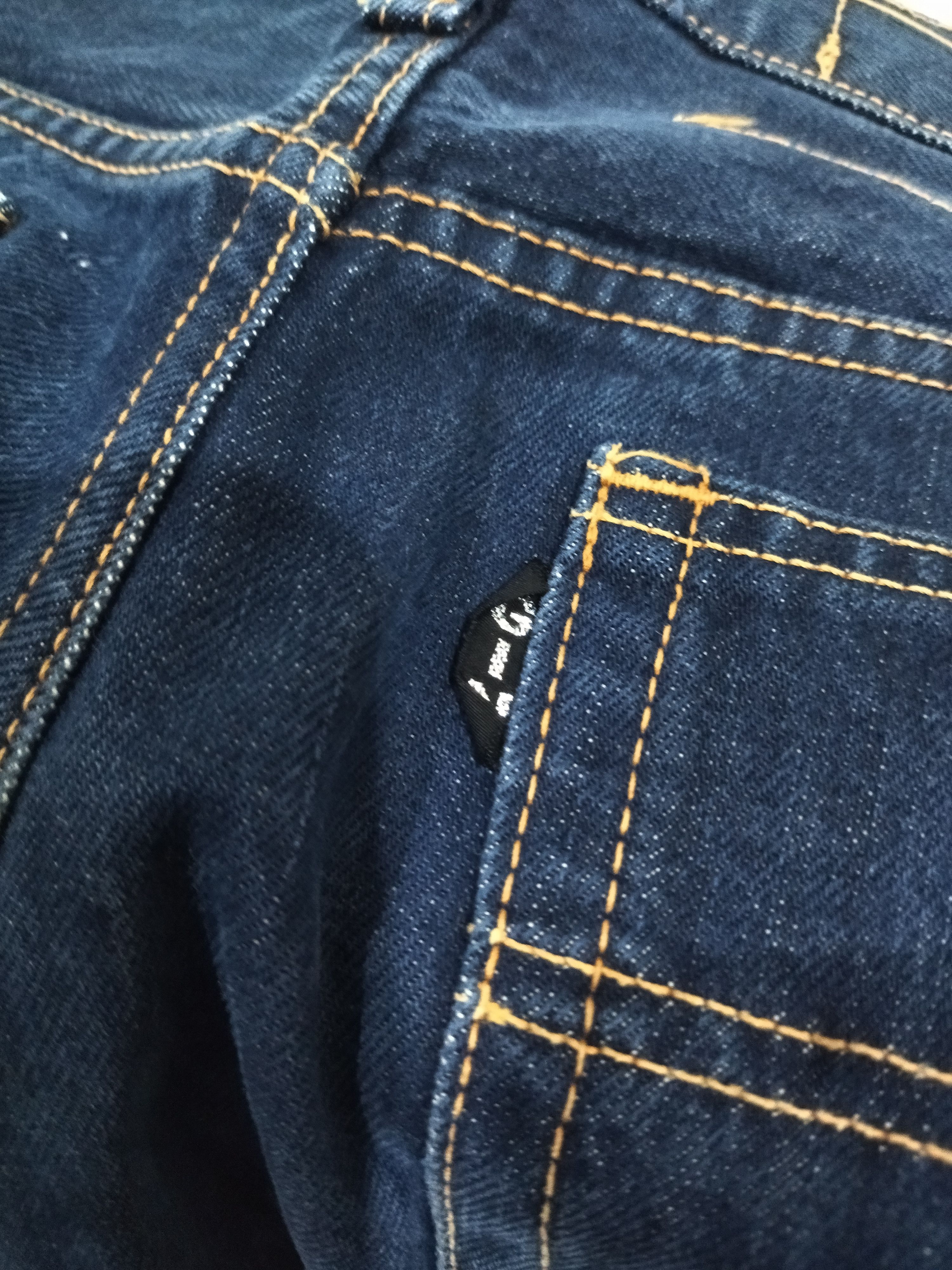 Indigo × Vintage Vintage jeans Denim GIN made in USA 70s Selvedge Size US 26 / EU 42 - 11 Thumbnail