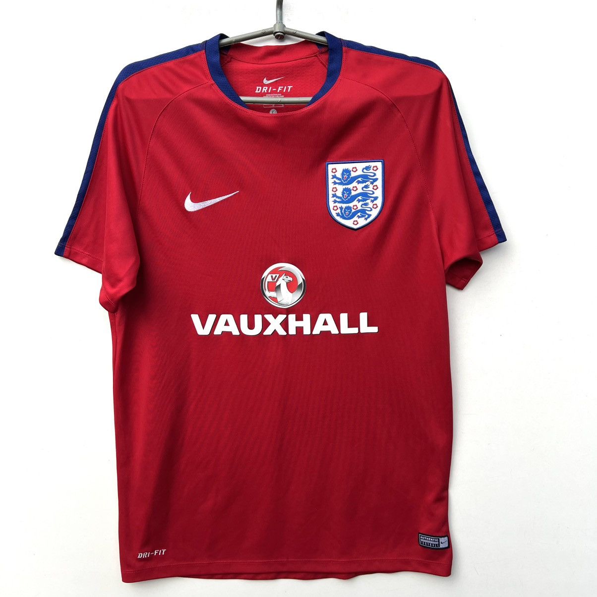 Nike England 2016 Nike Football t shirt soccer jersey Size US L / EU 52-54 / 3 - 1 Thumbnail