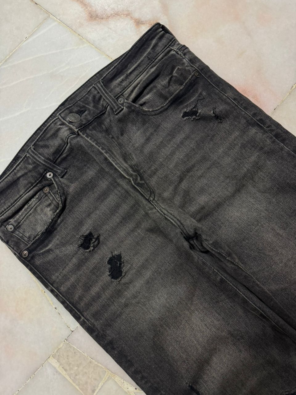 Japanese Brand 💥Insane💥Amiri Style Distress Ripped By American Eagle Size US 30 / EU 46 - 6 Thumbnail