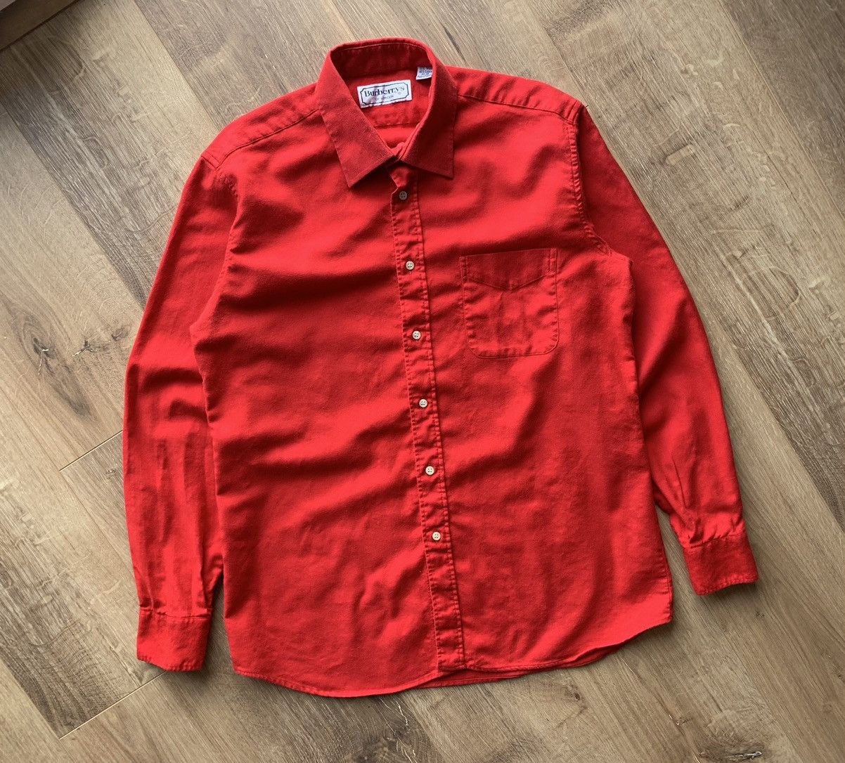 Burberry Vintage Burberrys shirt Size US M / EU 48-50 / 2 - 2 Thumbnail