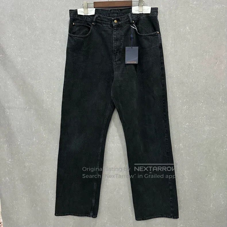 Louis Vuitton Louis Vuitton Checker Jeans Size US 34 / EU 50 - 1 Thumbnail