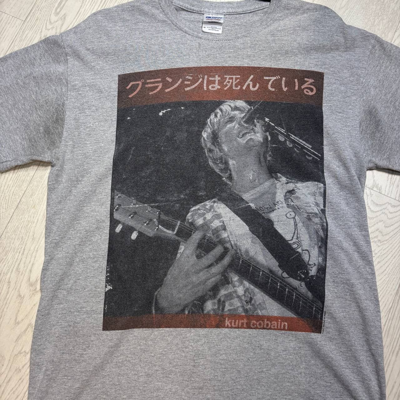 Band Tees Kurt Cobain 2011 Nirvana The End Of Music T-shirt Size:M Size US M / EU 48-50 / 2 - 4 Thumbnail
