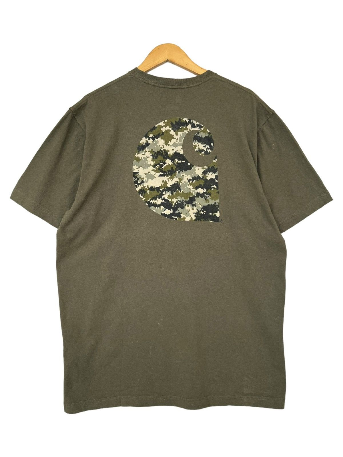Carhartt Carhartt Camo Digital Tees Carhartt Single Pocket Baggy Tees Size US XL / EU 56 / 4 - 3 Thumbnail