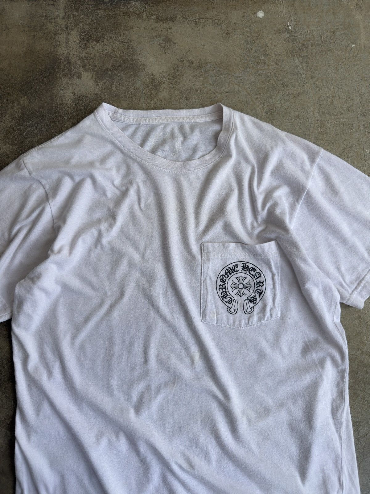 Chrome Hearts Chrome Hearts Los Angeles Exclusive Pocket tshirt White Size US M / EU 48-50 / 2 - 5 Thumbnail