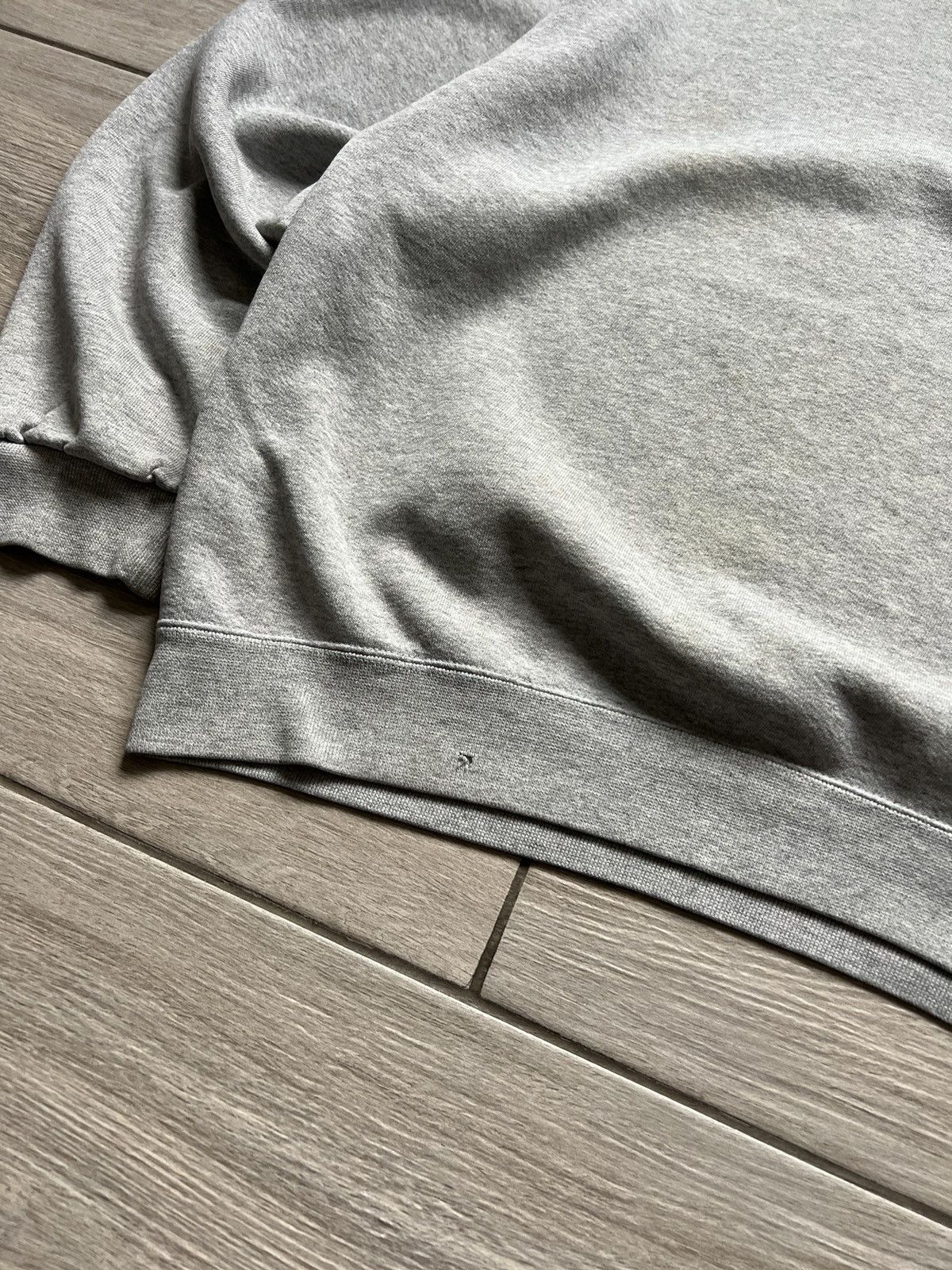 Nike 🩶Nike Vintage Sweatshirt Mini Logo Designer 90s Size US L / EU 52-54 / 3 - 3 Thumbnail