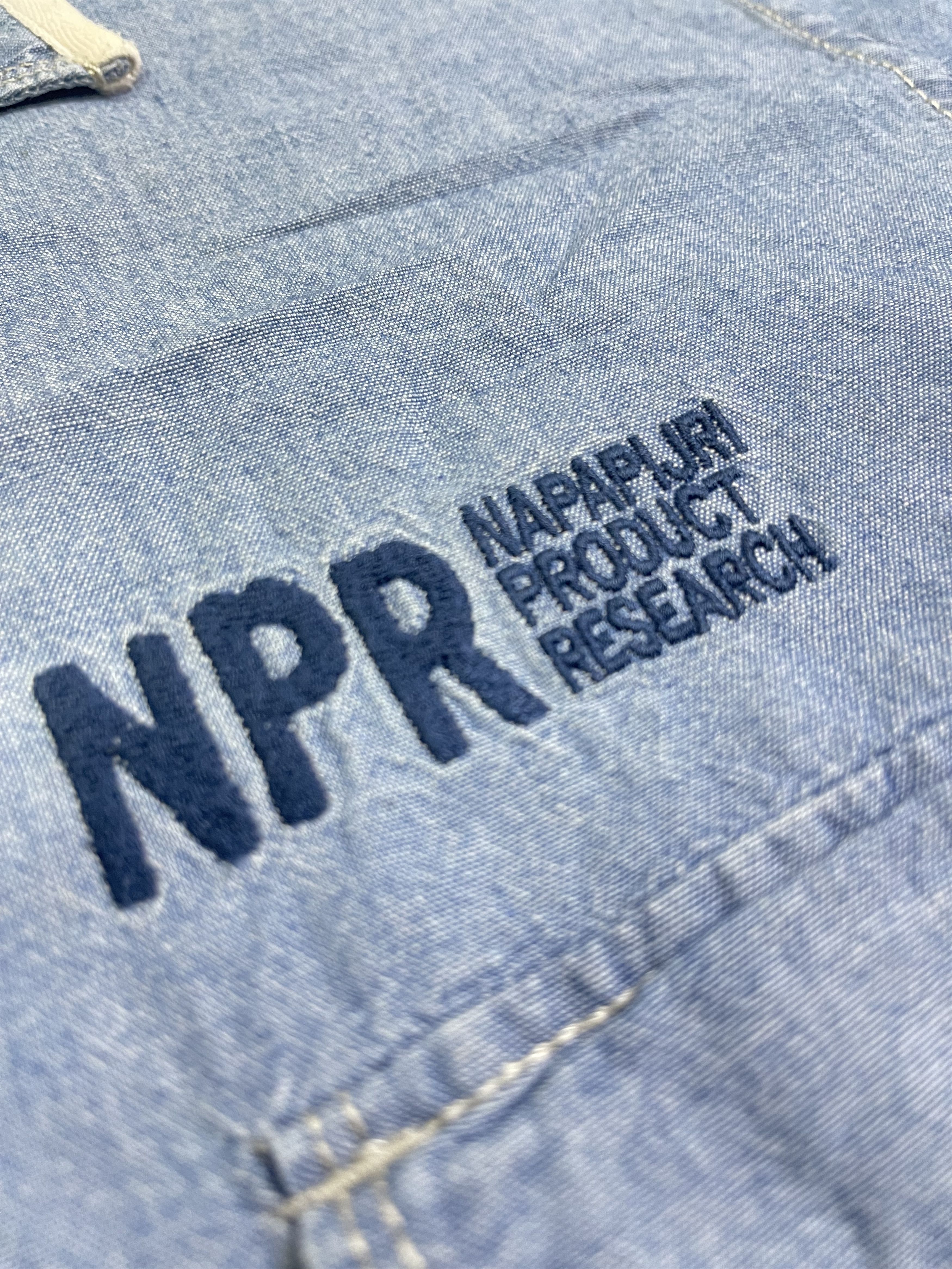 Napapijri Napapijri Chambray Oxford JBA Style Embroidery Logo Size US L / EU 52-54 / 3 - 5 Thumbnail