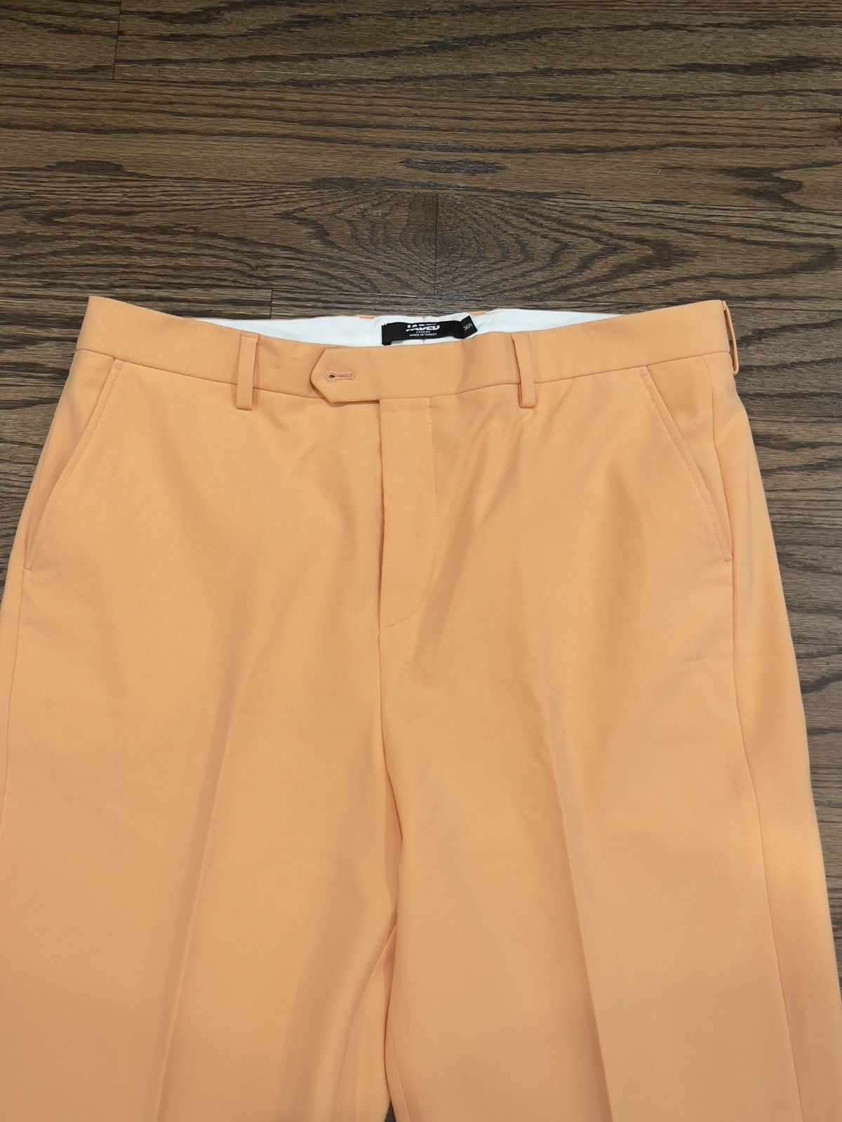 Jaded London Jaded London Peach Flared Trousers Size US 36 / EU 52 - 4 Thumbnail