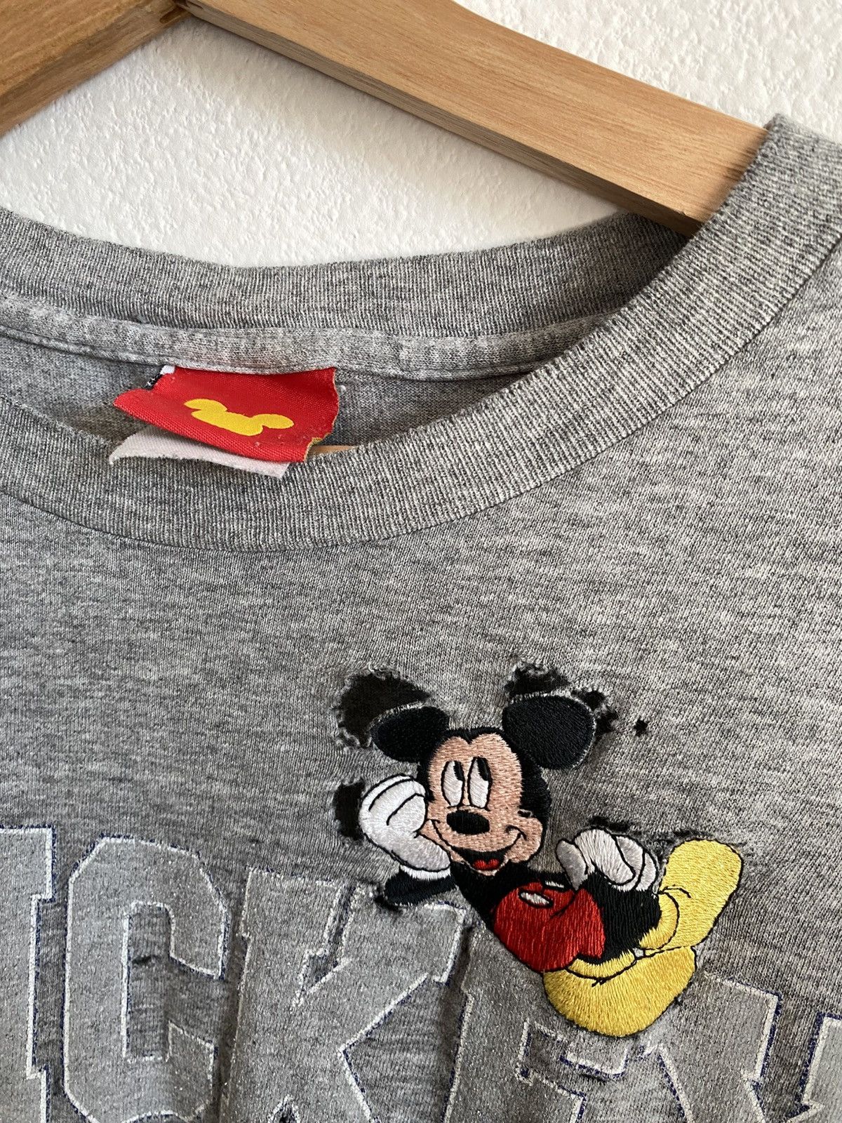 Mickey Unlimited Vintage Mickey Mouse Distressed Tee Size US S / EU 44-46 / 1 - 3 Thumbnail